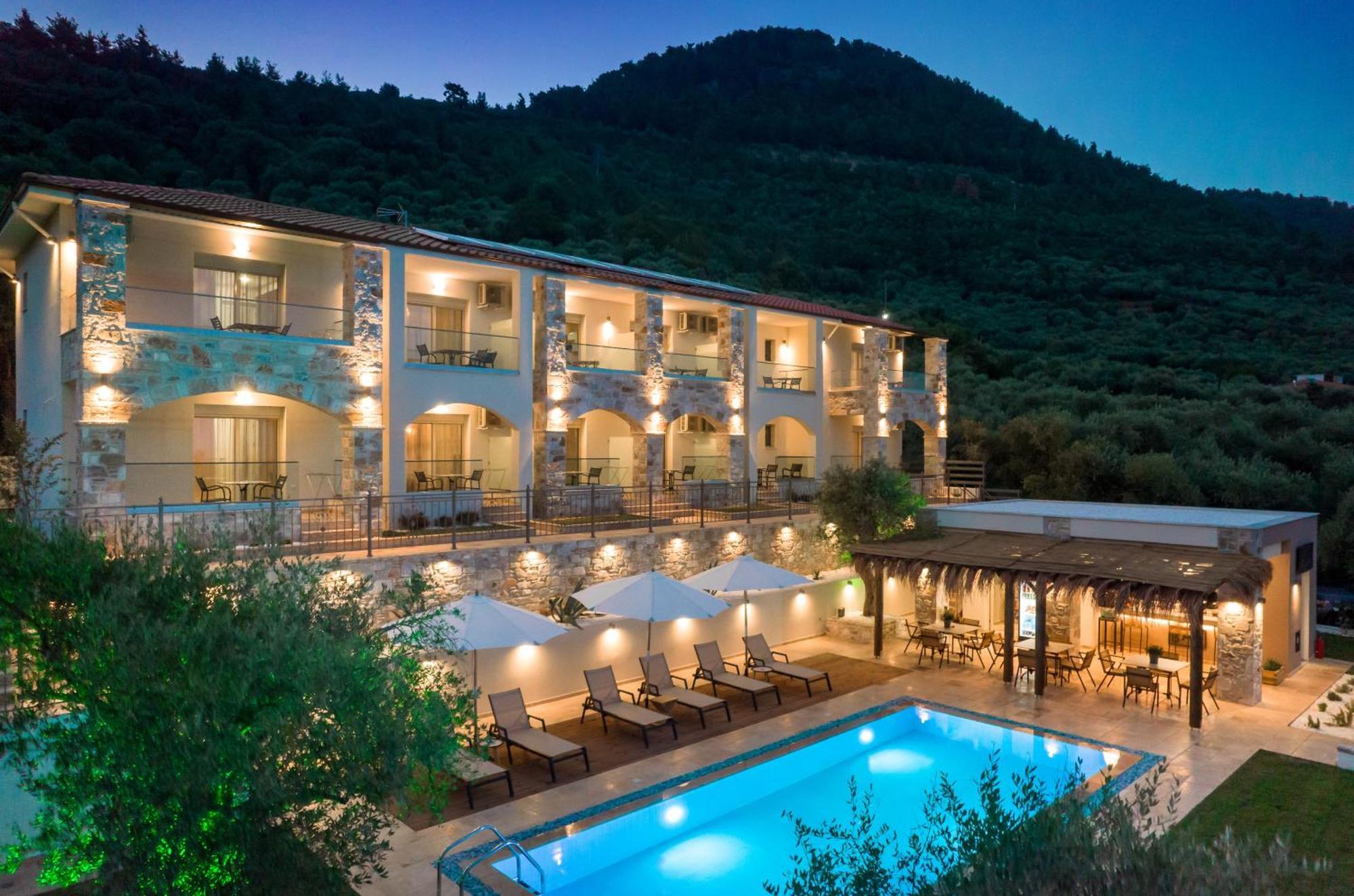 Mon Avis Boutique Hotel Chrysi Ammoudia ภายนอก รูปภาพ
